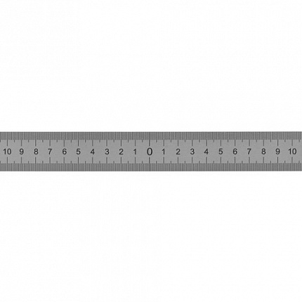 Линейка металлическая 50 см СУПЕРПРОЧНАЯ, ПВХ-чехол, ГРАНДМАСТЕР, 210814