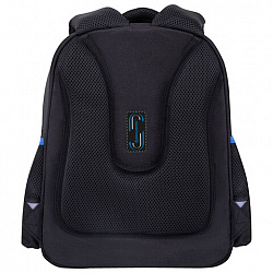 Ранец BRAUBERG STABLE, 2 отделения, с брелком, "Blue ball", 36х28х16 см, 274390