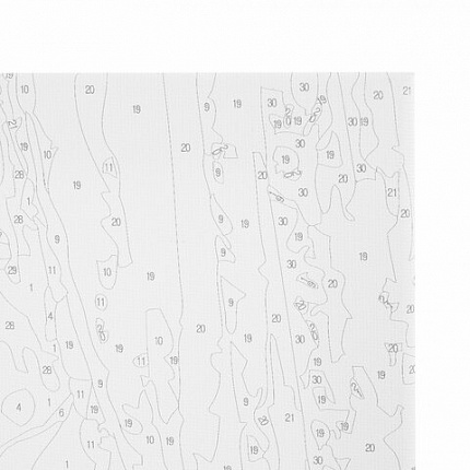 Картина по номерам 40х50 см, ОСТРОВ СОКРОВИЩ "Букет с гладиолусами", на подрамнике, акрил, кисти, 663275