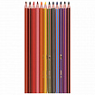 Карандаши цветные BIC "Evolution Stripes", 12 цветов, шестигранные, грифель 9505221