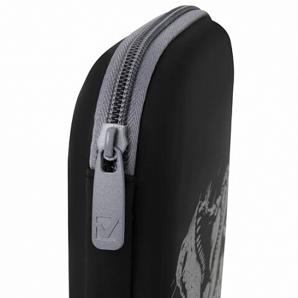 Пенал BRAUBERG SHINY, 1 отделение, 1 откидная планка, EVA, 22х13х4 см, "Scary dino", 273517