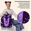 Ранец BRAUBERG PREMIUM, 2 отделения, с брелоком, "Аниме-кот", 38х29х16 см, 272017