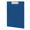 Доска-планшет STAFF с прижимом А4 (315х235 мм), пластик, 1 мм, синяя, 229222