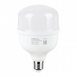 Лампа светодиодная SONNEN EXTRA, 30 (250) Вт, Е27, цилиндр, холодный белый, 30000 ч, LED Т100-30W-6500-Е27, 457916