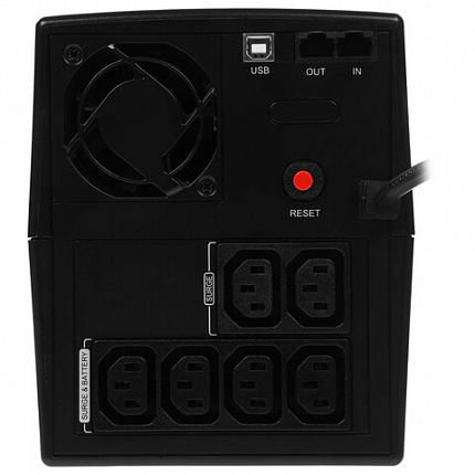 Источник бесперебойного питания IPPON Smart Power Pro II 1200, 1200 ВА (720 Вт), LCD, 6 x IEC C13, 1005583