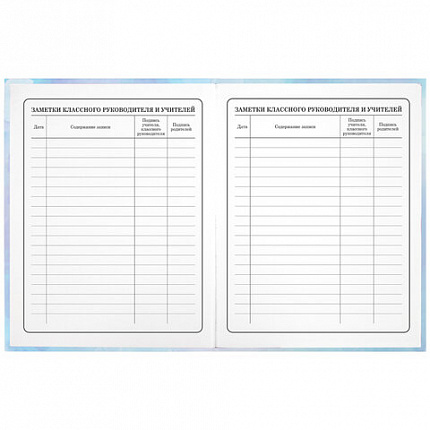 Дневник 1-4 класс 48 л., твердый, ЮНЛАНДИЯ, блестки, с подсказом, "Фея", 106608