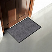 Коврик придверный 60х90 см, СЕРЫЙ, влаго-грязезащитный, 450 г/м2, ребристый, PRIMILA (ПРИМИЛА) EXTRA, 701024