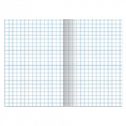 Тетрадь А4, 96 л., BRAUBERG скоба, клетка, обложка картон, ОДИН ЦВЕТ, 401880