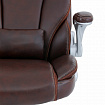 Кресло BRABIX PREMIUM "Phantom EX-553", рециклированная кожа, регулируемый подголовник, коричневое, 532941
