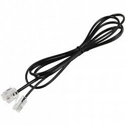 Телефон RITMIX RT-002 black, удержание звонка, тональный/импульсный режим, повтор, черный, 80002229