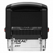 Штамп стандартный "ВХОД №", оттиск 38 х 14 мм, синий, TRODAT IDEAL 4911 DB - 1.22, 161488