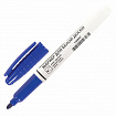 Маркер стираемый для белой доски СИНИЙ, BRAUBERG, 4 мм, с клипом, эргономичный корпус, 150847
