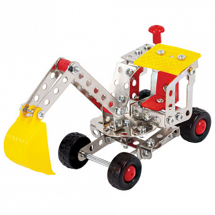 Конструктор металлический "Строительная техника 5 в 1", подвижные детали, 139 элементов, BAMBOX (БАМБОКС), 666370