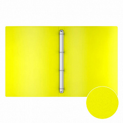 Папка на 4 кольцах ERICH KRAUSE "Matt Neon", 24 мм, до 150 листов, ассорти, 0,6 мм, 49975