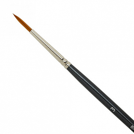 Кисти художественные набор 5 шт., синтетика, BRAUBERG ART CLASSIC, № 1-12, 200960