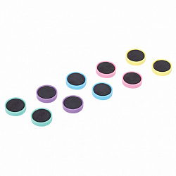 Магниты 30 мм, НАБОР 10 шт., "MACAROONS", BRAUBERG KIDS, блистер, 272521
