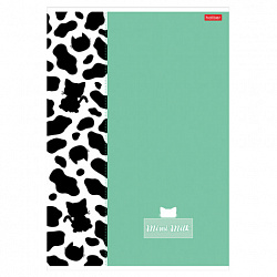 Тетрадь А4 96 л., HATBER, скоба, клетка, матовая ламинация, "Mimimilk" (микс в спайке), 087003, 96Т4лВ1