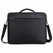 Сумка портфель BRAUBERG SYDNEY с отделением для ноутбука 17,3", откидная крышка, черная, 34х44х6 см, 240449