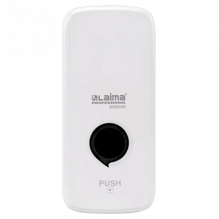 Дозатор для жидкого мыла LAIMA PROFESSIONAL PREMIUM, НАЛИВНОЙ, 1 л, белый, ABS-пластик, 609509
