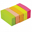 Закладки клейкие неоновые BRAUBERG бумажные, 50х14 мм, 1250 штук (5 цветов х 50 листов, КОМПЛЕКТ 5 штук), 112443