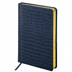 Ручка шариковая PARKER "Jotter Core Stainless Steel GT", ежедневник А5 синий, пакет, 880889