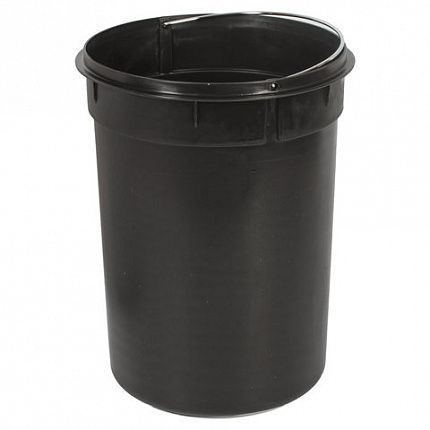 Ведро мусорное с педалью 20 литров "Classic", БЕЛОЕ ГЛЯНЦЕВОЕ, металлическое, со съемным внутренним ведром, LAIMA, 604949