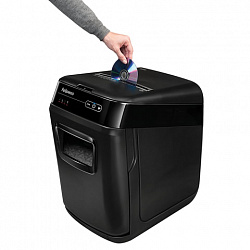 Уничтожитель (шредер) FELLOWES AUTOMAX 200C, 4 уровень секретности, фрагменты 4х38 мм, 200 листов, корзина 32 литра, FS-465, FS-46536