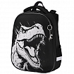 Ранец BRAUBERG SHINY, 2 отделения, с брелком, Scary dino, СВЕТЯЩИЙСЯ РИСУНОК, 38х28х14 см, 273143