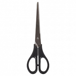 Ножницы ОФИСМАГ "Standard" 190 мм, классической формы, черные, 237100