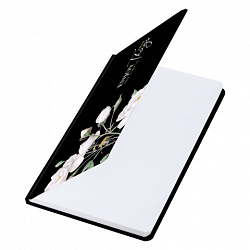 Еженедельник датированный 2026 с резинкой 171х93 мм, BRAUBERG, твердый, УФ-ЛАК, 64 л., "Розы", 117353