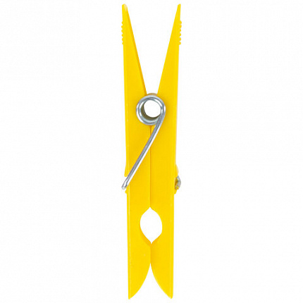 Прищепки бельевые 7 см, КОМПЛЕКТ 20 штук, пластик, ассорти, PRIMILA (ПРИМИЛА) BASIC, 700514