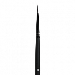 Кисть художественная проф. BRAUBERG ART CLASSIC, белка, круглая, № 0, 200906