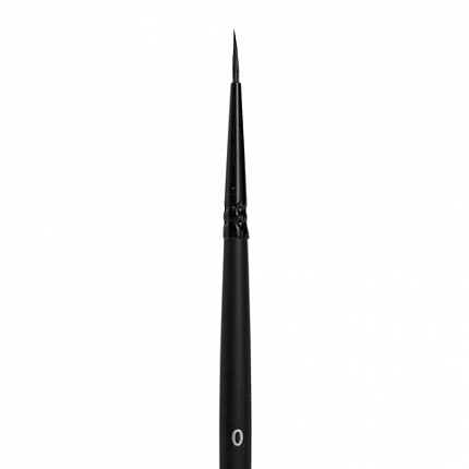 Кисть художественная проф. BRAUBERG ART CLASSIC, белка, круглая, № 0, 200906