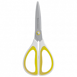 Ножницы BRAUBERG "STYLE", 205 мм, прорезиненные симметричные ручки, ассорти, 274315