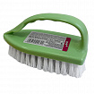 Щетка для одежды/обуви, большая, 9х14х6 см, пластик, цвет ассорти, "Утюжок", YORK, 40010