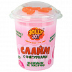 Слайм с фигурками, вкусняшки, 200 г, АССОРТИ 6 видов, JOLLY JOT (ДЖОЛЛИ ДЖОТ), 666668