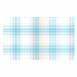 Тетрадь ЗЕЛЁНАЯ обложка 24 л., клетка с полями, офсет, "ПЗБМ", 19858