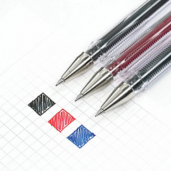 Ручка гелевая PILOT "G-1", СИНЯЯ, корпус прозрачный, узел 0,5 мм, линия письма 0,25 мм, BL-G1-5T