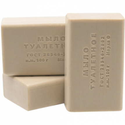 Мыло туалетное 100 г, ММЗ/КМЗ, ЭКОНОМ, без упаковки