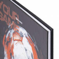 Дневник 1-11 класс 40 л., твердый, BRAUBERG, матовая ламинация, "Футбол", 107173