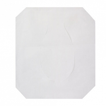 Покрытия на унитаз LAIMA (Система V1), UNIVERSAL, 1/2 сложения, КОМПЛЕКТ 250 шт., 37х42 см, 129539