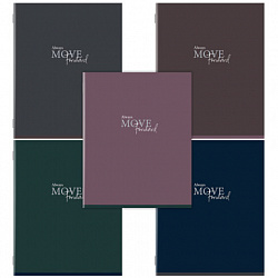 Тетрадь А5 96 л. STAFF "College", скоба, клетка, офсет №2 ЭКОНОМ, обложка картон, "МОНОКОЛОР", 405631