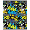 Тетрадь А5 48 л. ПЗБМ, скоба, клетка, выборочный TWIN лак, "Сити-Арт" (5 видов), 028992