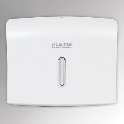 Диспенсер для полотенец LAIMA PROFESSIONAL BASIC (Система H2), Z-сложения, белый, ABS, 605049
