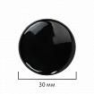 Магниты BRAUBERG "BLACK&WHITE" УСИЛЕННЫЕ 30 мм, НАБОР 10 шт., черные/белые, 237468