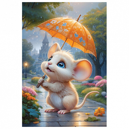 Пазл картонный 54 элемента "ОЧАРОВАТЕЛЬНЫЕ МОРДАШКИ", АССОРТИ, 40 видов, 175х130 мм, HATBER