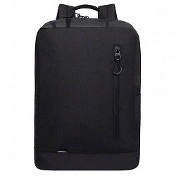 Рюкзак GRIZZLY, карман-антивор, "TOTAL BLACK", 42х28х12 см, RQL-513-2/3