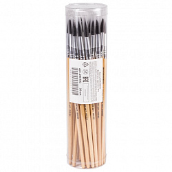 Кисть BRAUBERG, белка, круглая, № 5, 200182