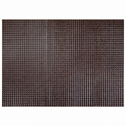 Коврик придверный 60х90 см, ВЕНГЕ пластиковый грязезащитный толщина 10 мм "ТРАВКА", PRIMILA (ПРИМИЛА), 701067