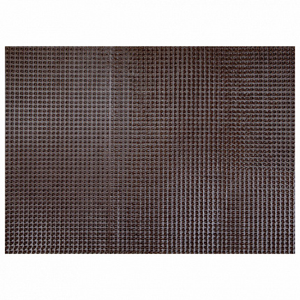 Коврик придверный 60х90 см, ВЕНГЕ пластиковый грязезащитный толщина 10 мм "ТРАВКА", PRIMILA (ПРИМИЛА), 701067